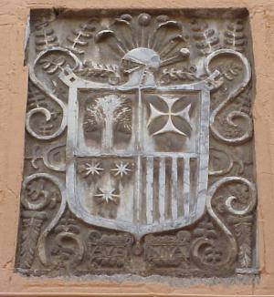 Quinto Escudo de la familia Abenia Calle de la herreria