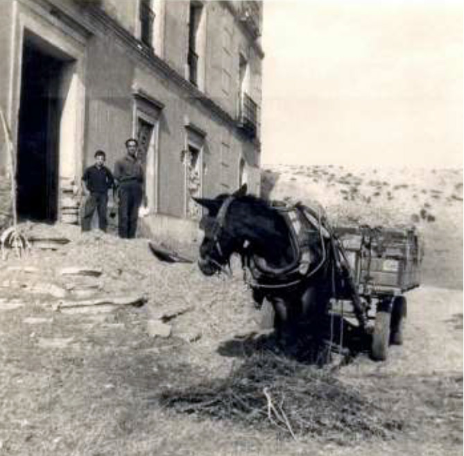 Estado de abandono de los antiguos Ba�os de Quinto