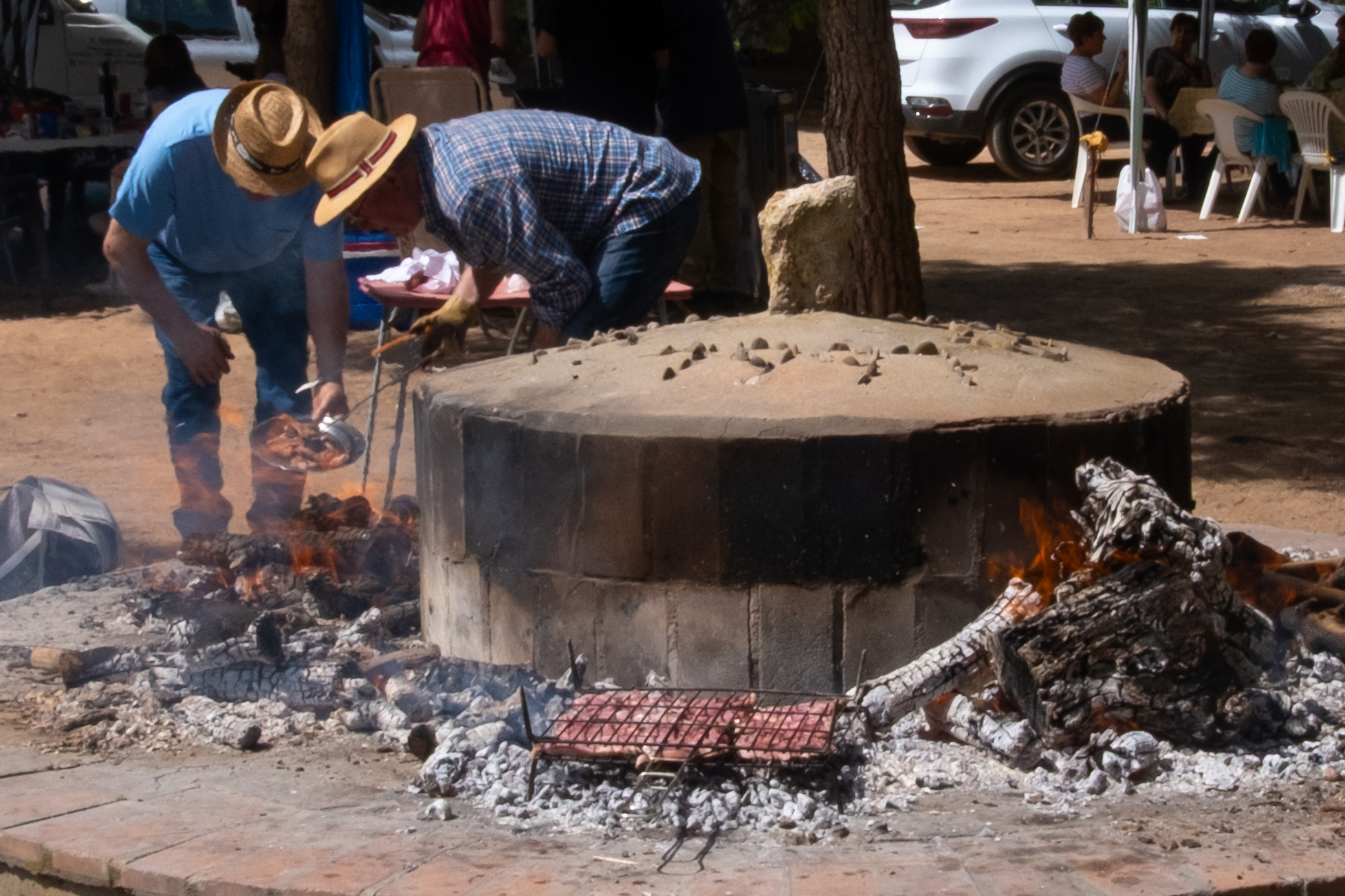 Chuletillas de cordero a la brasa