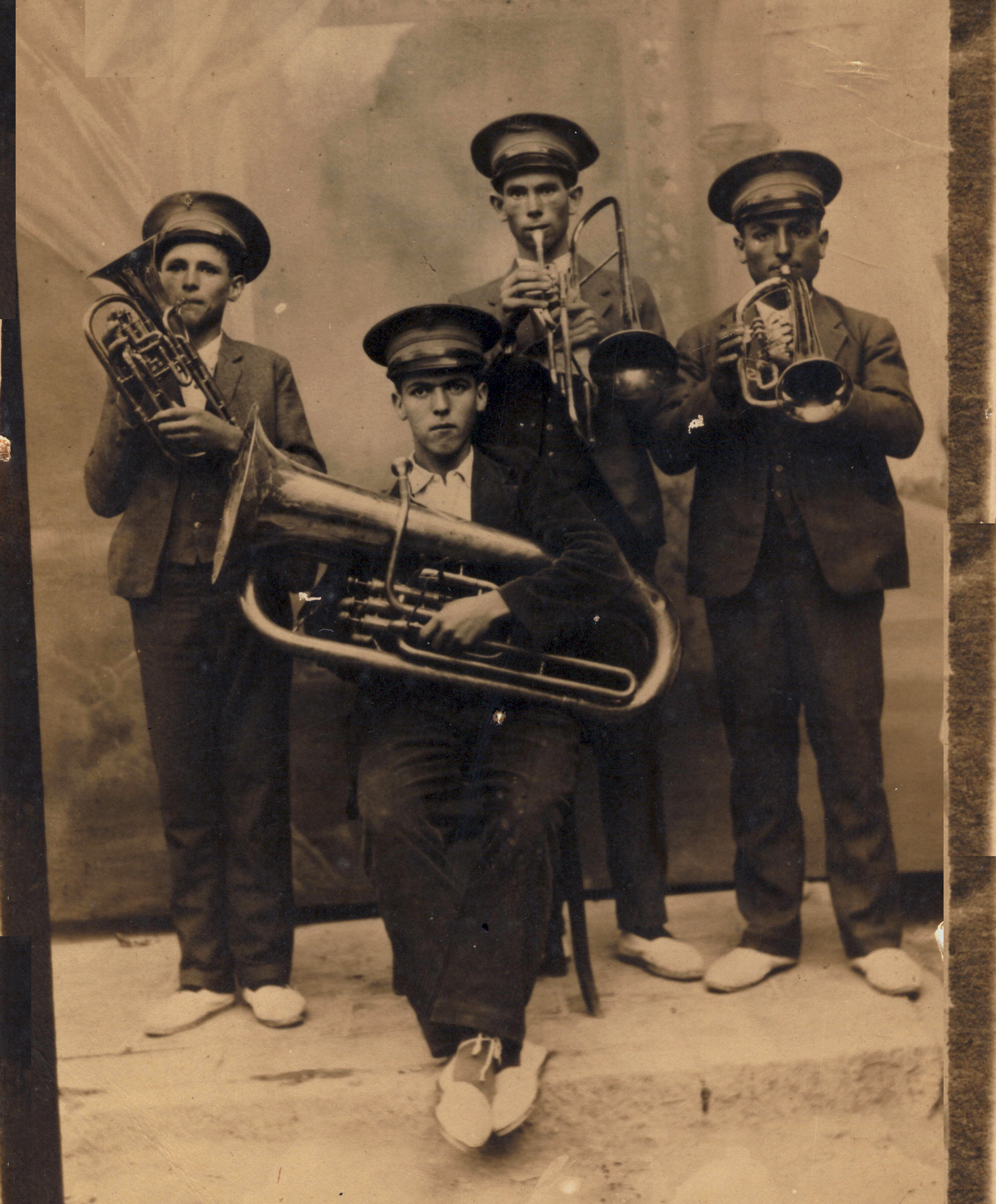 M�sicos de la Banda de Quinto