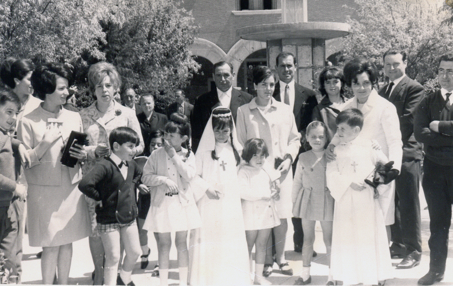 Fotografía familiar de Pilar Pérez Subías